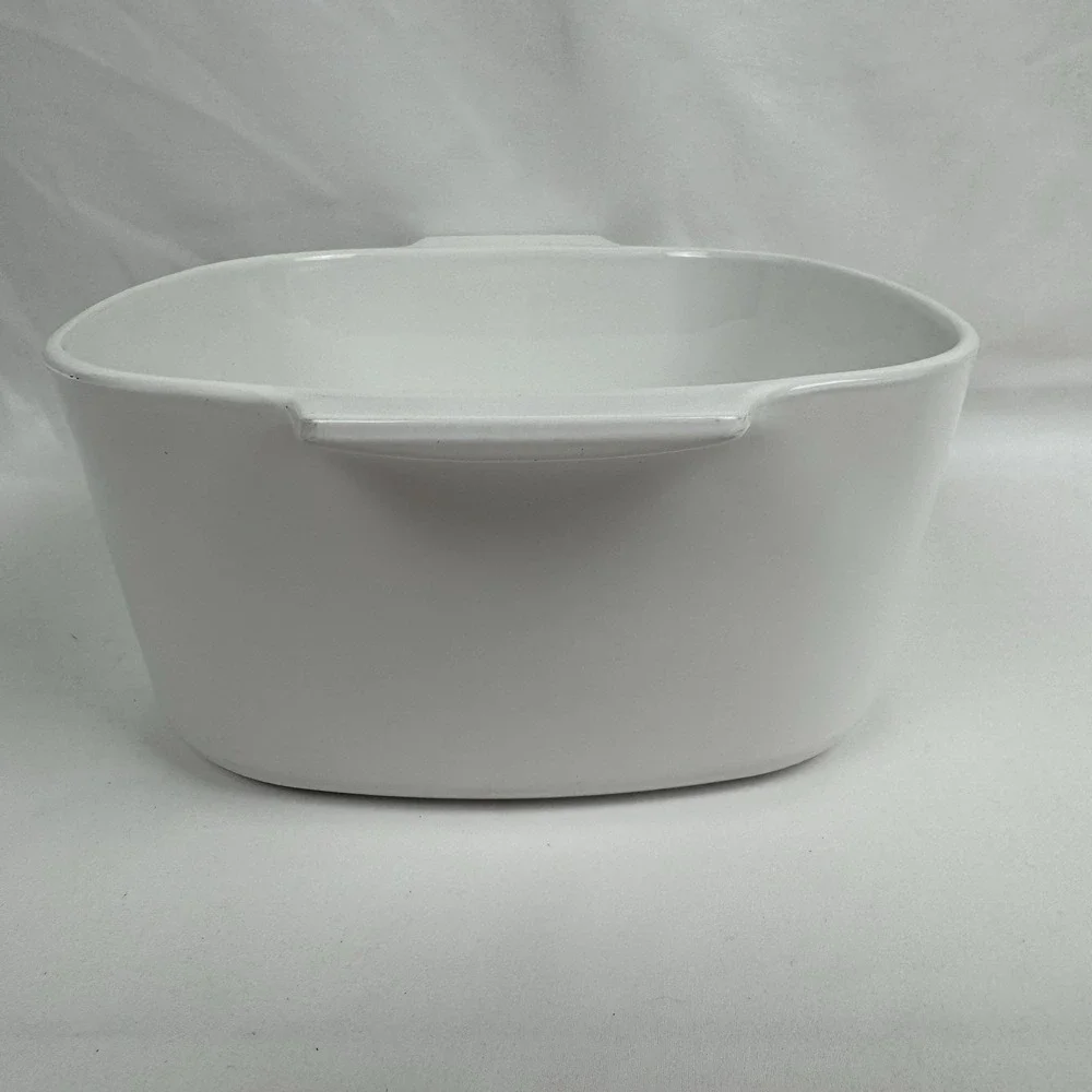 VTG  CorningWare A-2-B Green Medallion Shell Oil Promo 2 Qt Casserole